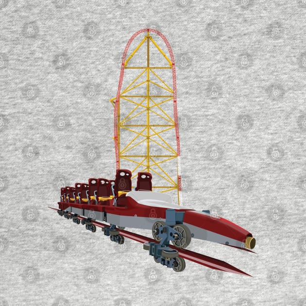 Top Thrill Dragster Coaster Design by CoasterMerch